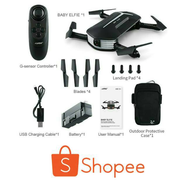 JJRC H37 BABY ELFIE DRONE - Original (✓) New Product (✓)