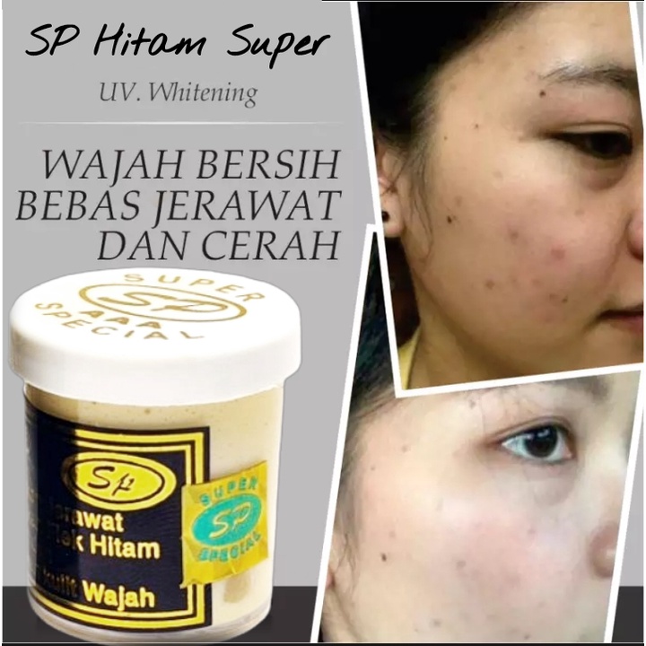 Cream Dosting Sp Hitam dosting UV whitening Original Berhologram