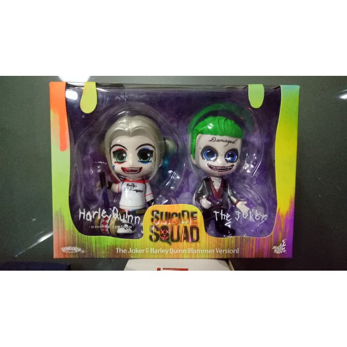 Hottoys Cosbaby Joker & Harley Quinn Hammer Ver.