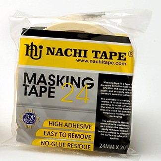 

MASKING TAPE NACHI 1' / ISOLASI KERTAS 24MM