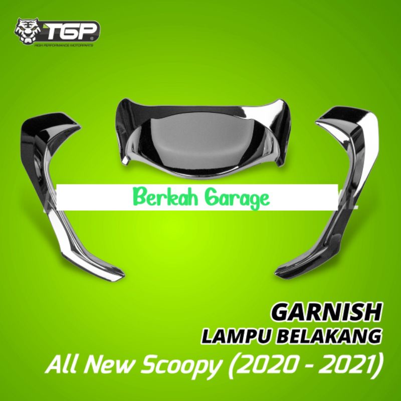 Garnis Lampu Belakang All New Scoopy 2020-2021 Tebal