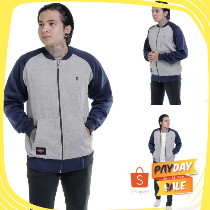 kuning hijau tosca army loreng tni polri / Jaket Baseball Reglan Bordir Logo Pria Rebel ID / Basebal