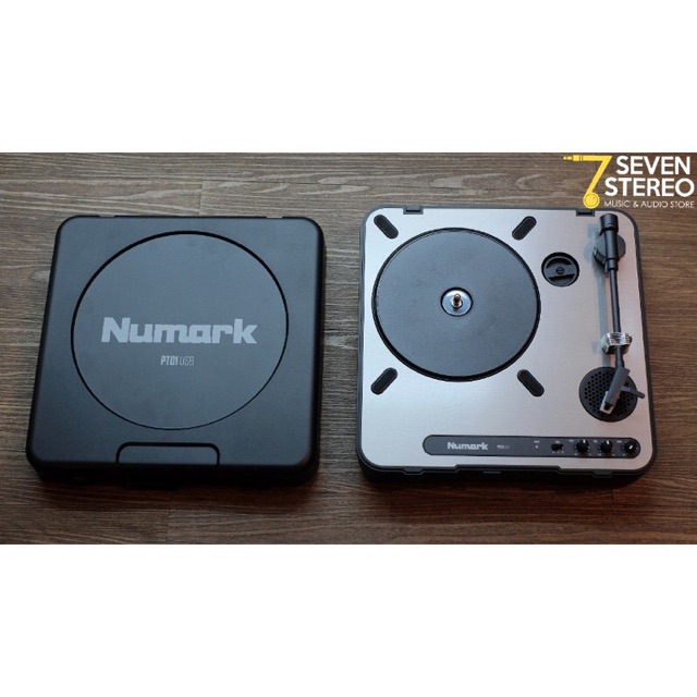 Numark PT01 USB Portable Vinyl-Archiving Turntable