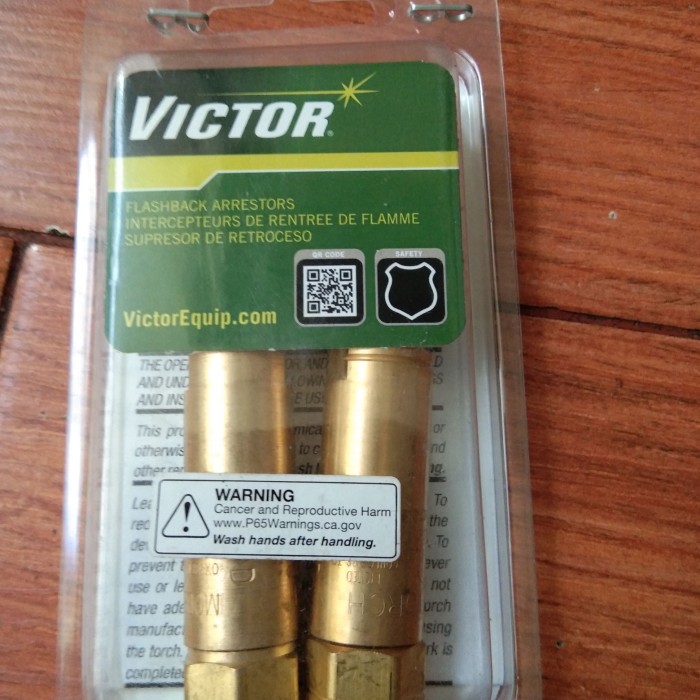 Victor Flashback FBT-2 Regulator Flashback Arrestor Regulator