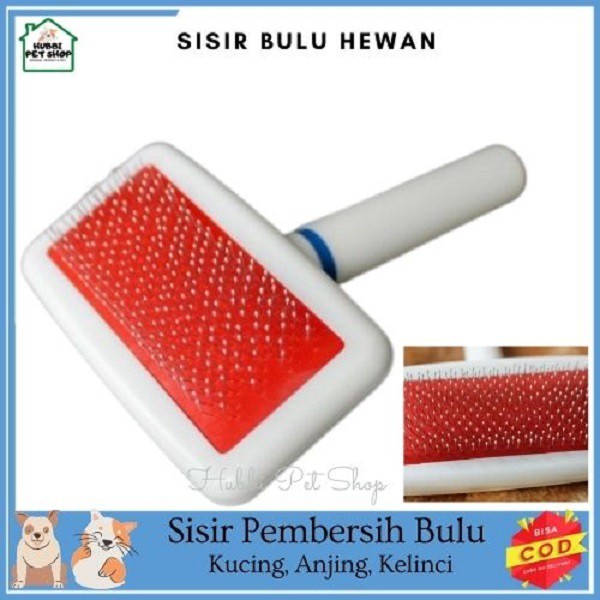 SISIR PEMBERSIH BULU KUCING ANJING / SISIR KUCING ANJING