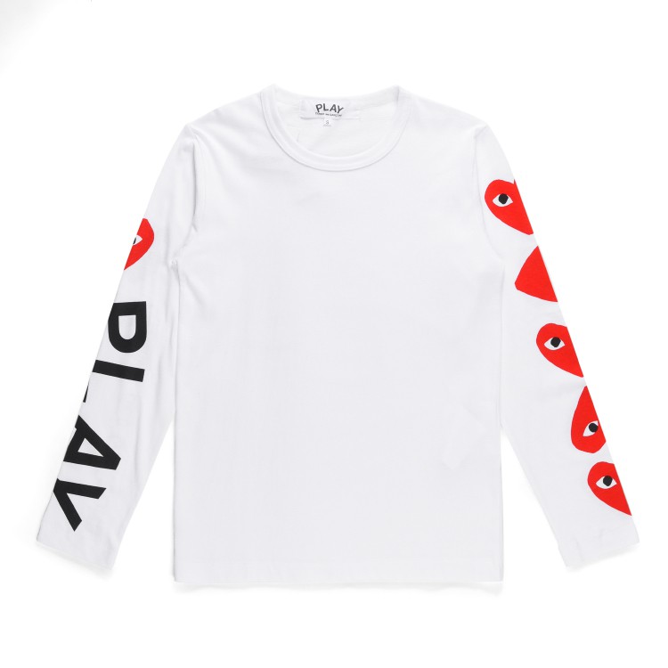 comme des garcons play long sleeve t shirt