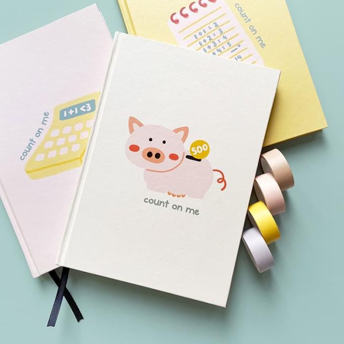 

Notebook / Buku Count On Me Financial Planner Peekmybook / Pemasukan Pengeluaran