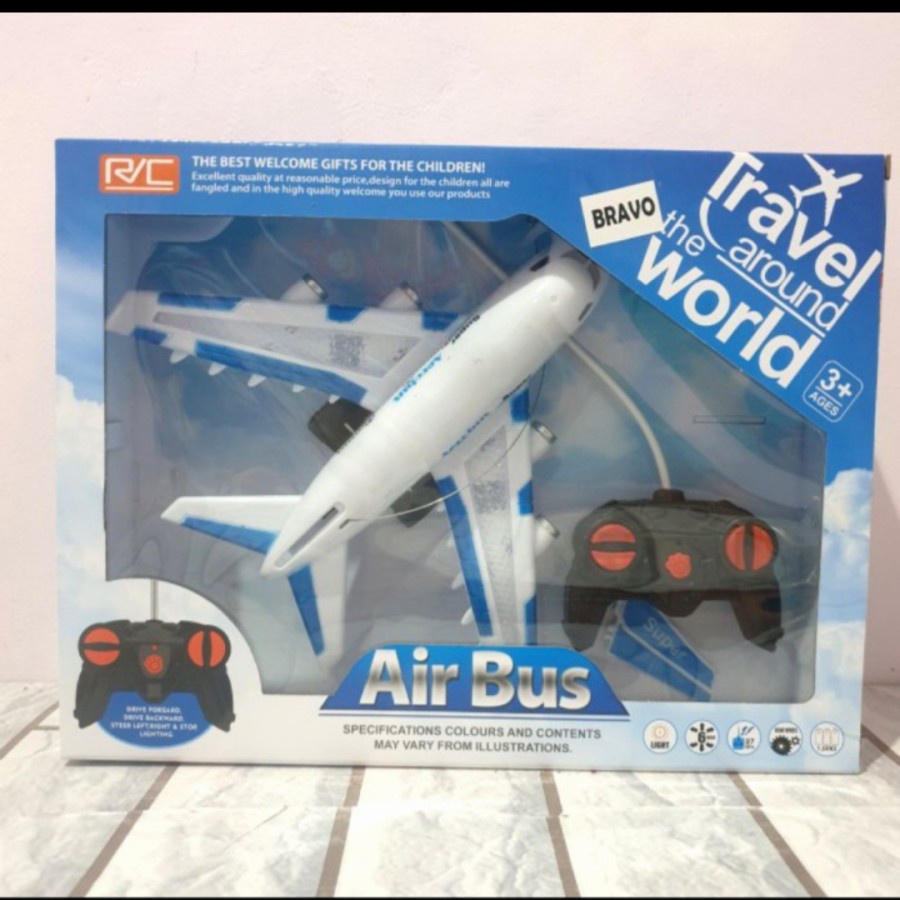 mainan pesawat airbus remot mainan remot Kontrol anak