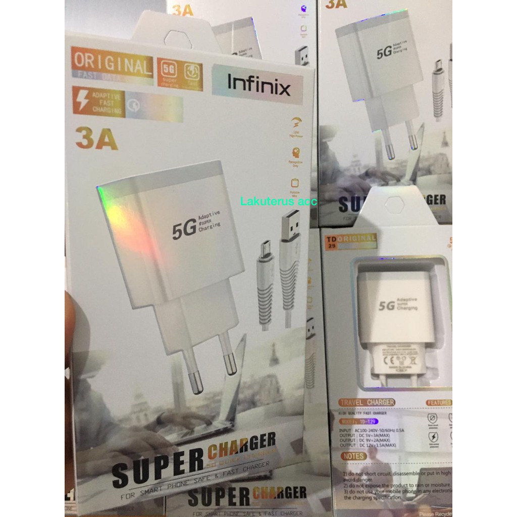 Charger Infinix/ TC Infinix Kabel Micro USB hot 9play/hot9/hot8