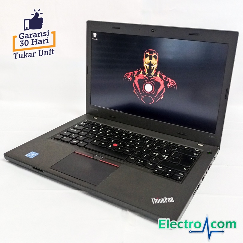 Laptop Lenovo Thinkpad L470 i5 Gen6 RAM 16GB SSD 512GB 14Inch MULUS