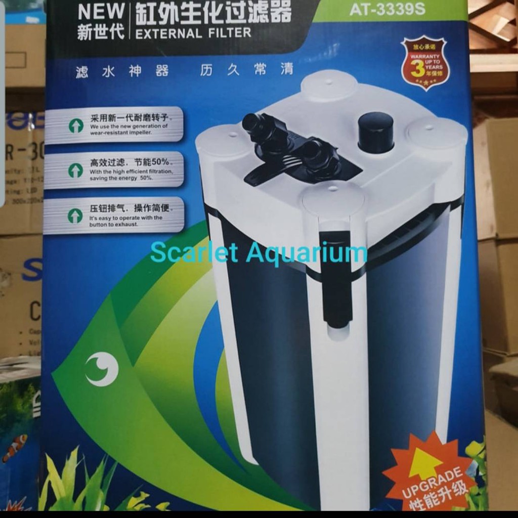 ATMAN 3339S - External Filter Canister Aquarium
