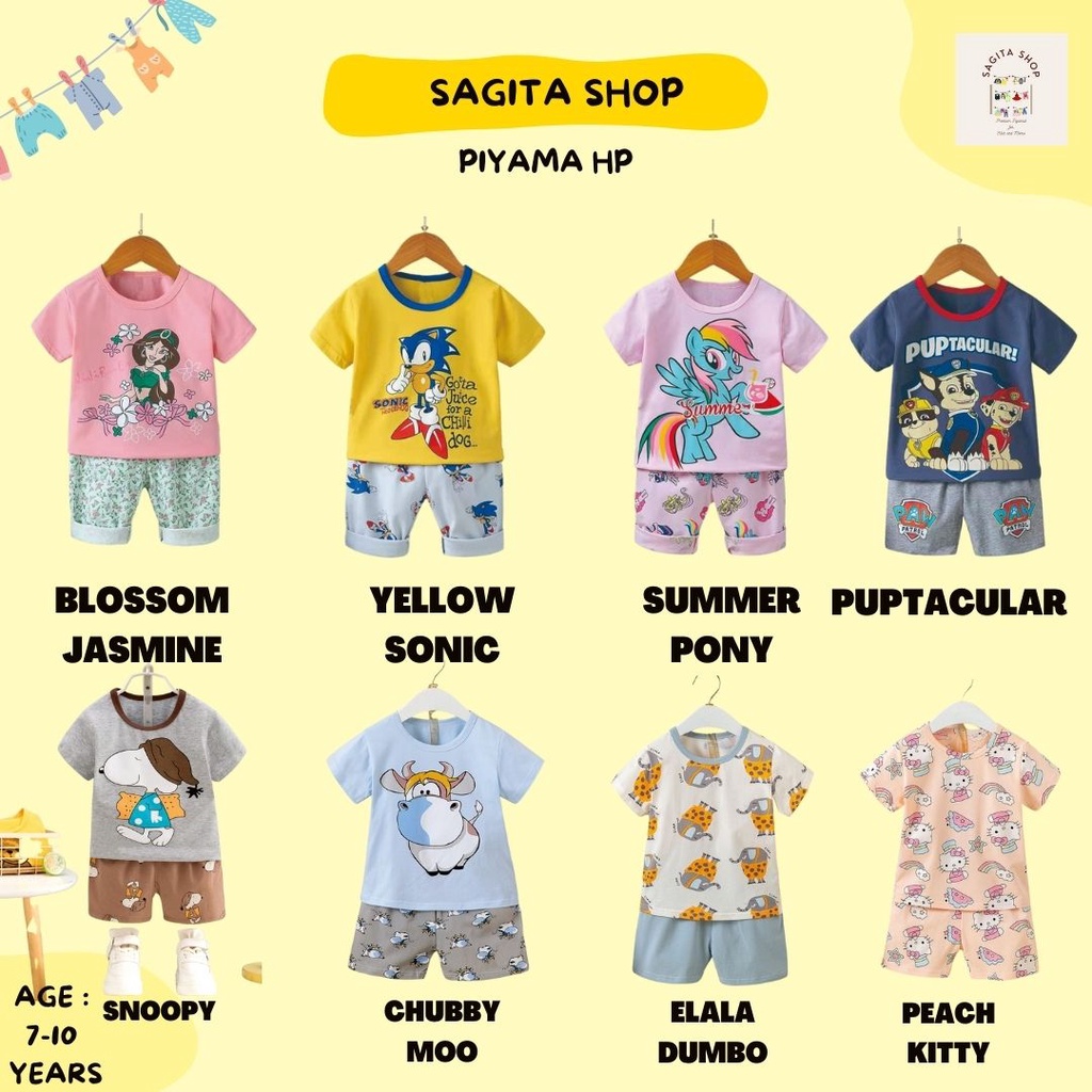 Baju anak import KUBAO | setelan harian anak laki laki | stelan harian anak perempuan 7-10 Tahun |HP