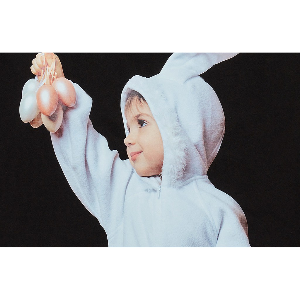 ADLV Baby Face Rabbit Hoodie Black 100% Authentic