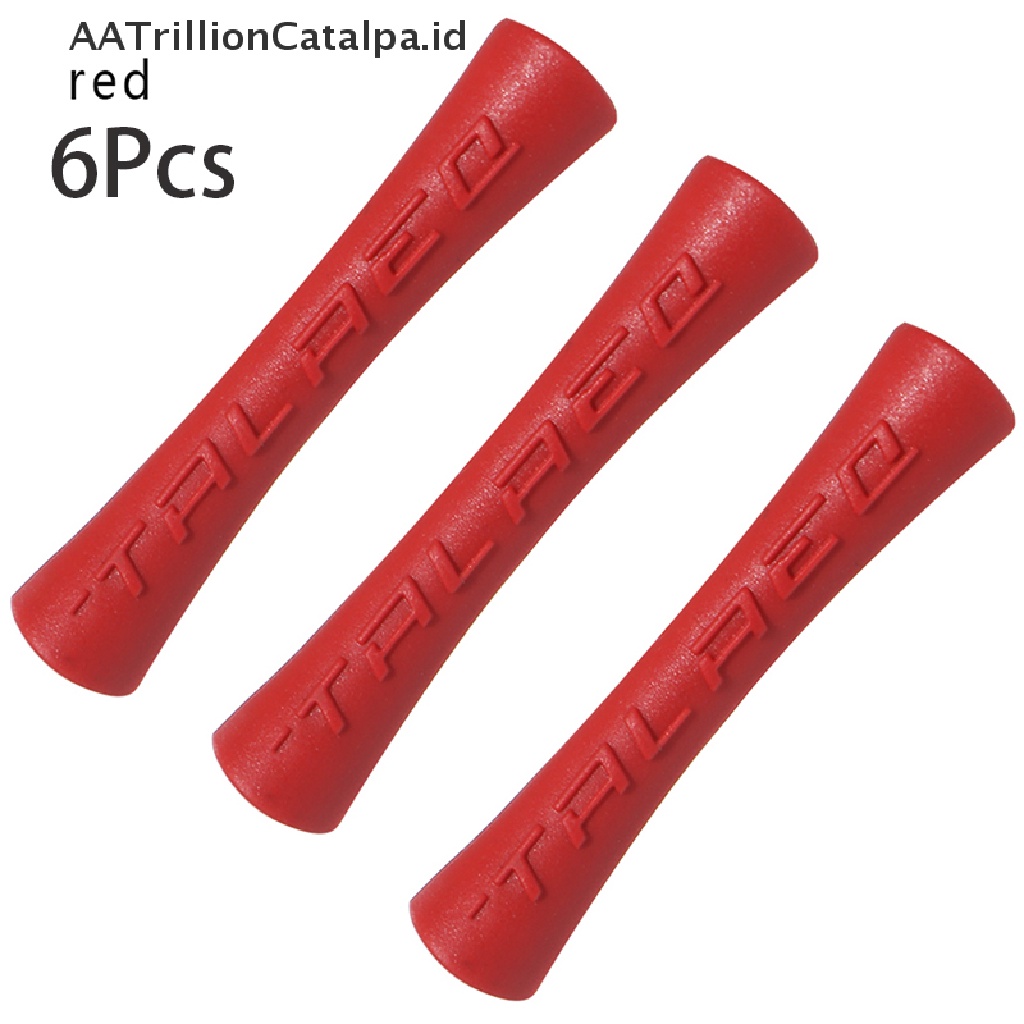 Aatrillioncatalpa 3 / 6pcs Tabung Pelindung Kabel Sepeda Anti Gesekan