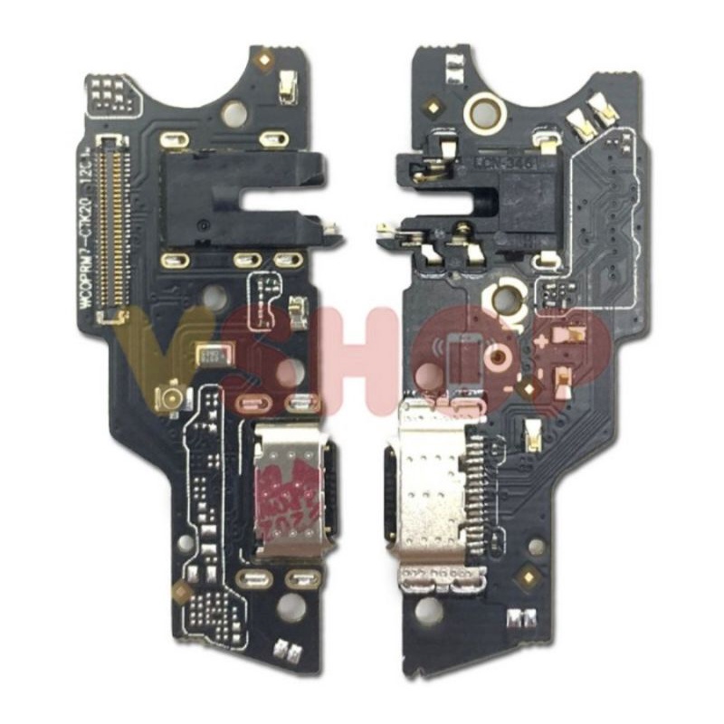 Board Charger Papan Cas Headset Hansfree PCB Realme 7 Mic