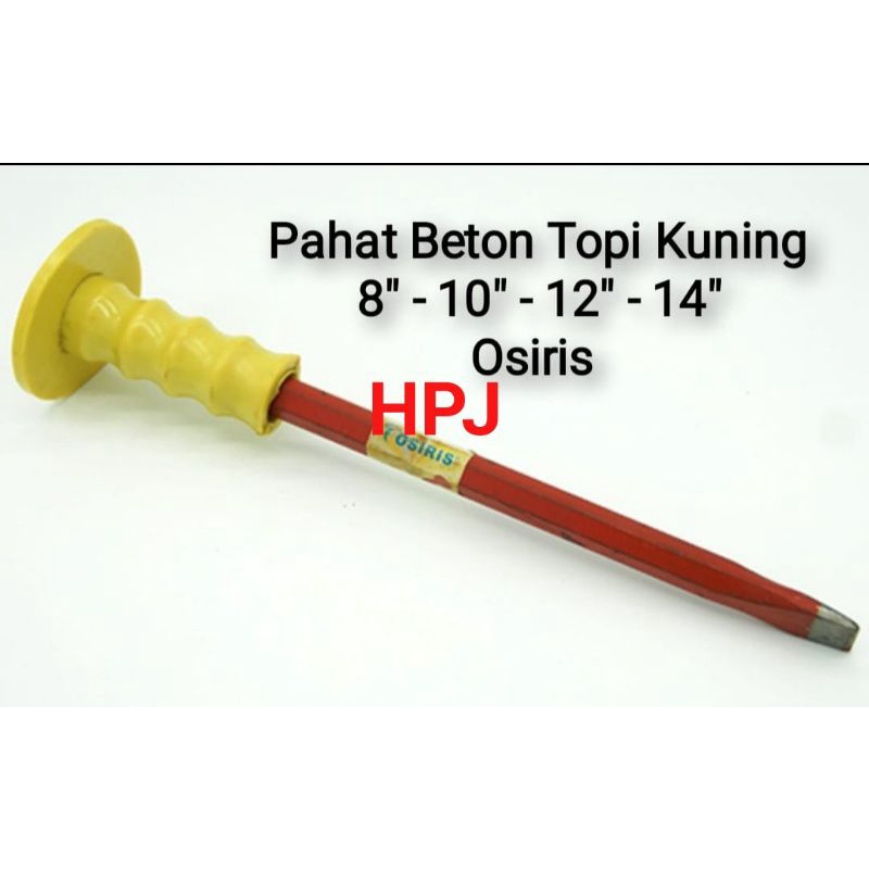 Pahat Topi  , Pahat Beton Besi Gepeng
