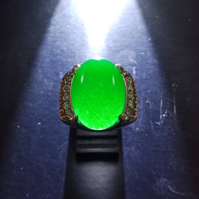 Batu Cincin Akik Giok China Kantoran (Cincin Fashion)