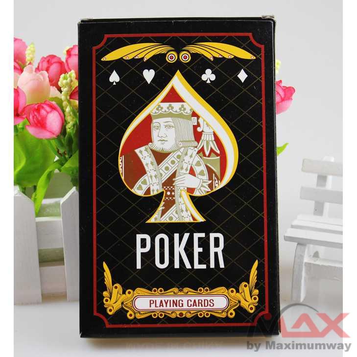 Kartu Remi Poker Playing Cards Kartu poker fullhouse - D932 Warna Putih