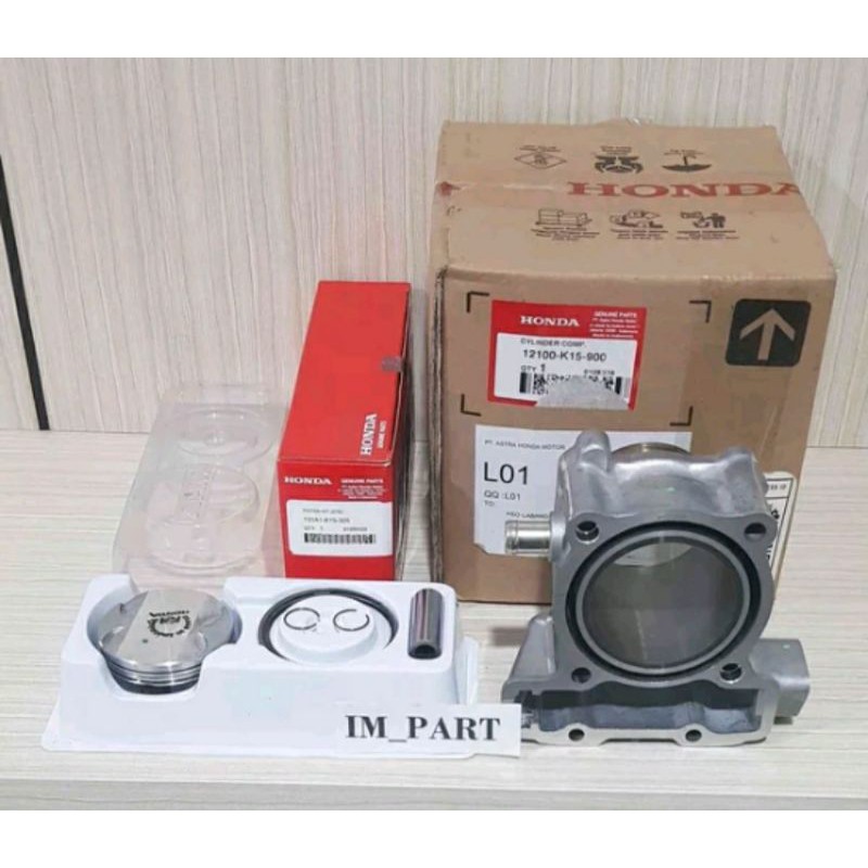 paket blok seher dan piston kit standar CB 150 R old lama StreetFire CBR 150 R thailand K45A