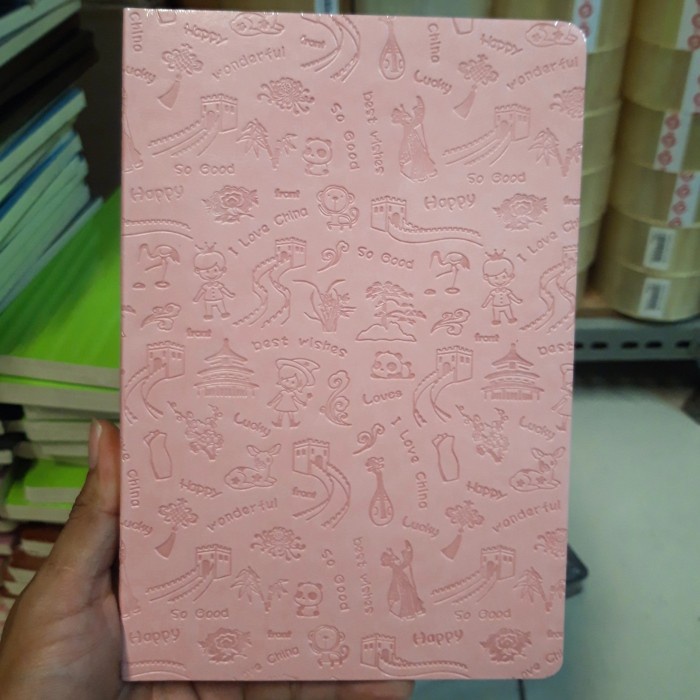 

Diskon Front Notebook D21 - A5 Pink (Original) Berkualitas
