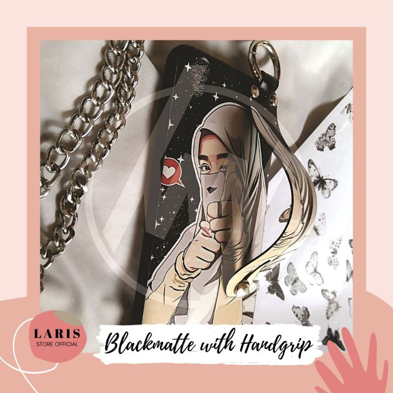 BLACKMATTE CASE CUSTOM WITH HANDGRIP