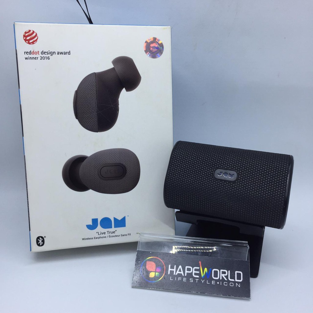 EARPHONE BLUETOOTH / WIRELESS TWS JAM LIVE TRUE ORI GARANSI 1 TAHUN