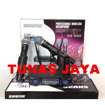 Murah Mic Wireless Shure SH 900 ( Handheld )