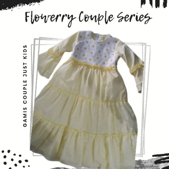 GAMIS ANAK BROKAT GAMIS BROKAT COUPLE IBU DAN ANAK BAJU MUSLIM BROKAT  2-15 TAHUN MOM S M L XL