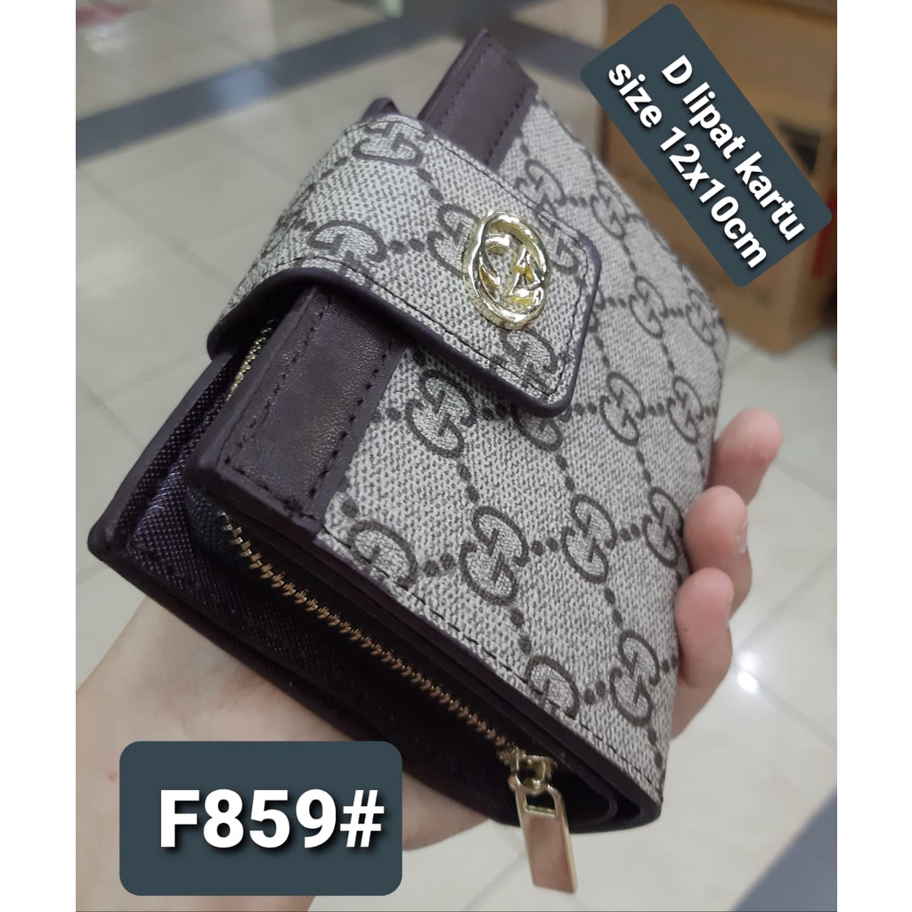 Dompet Pendek Kartu Sleting Dalam F85