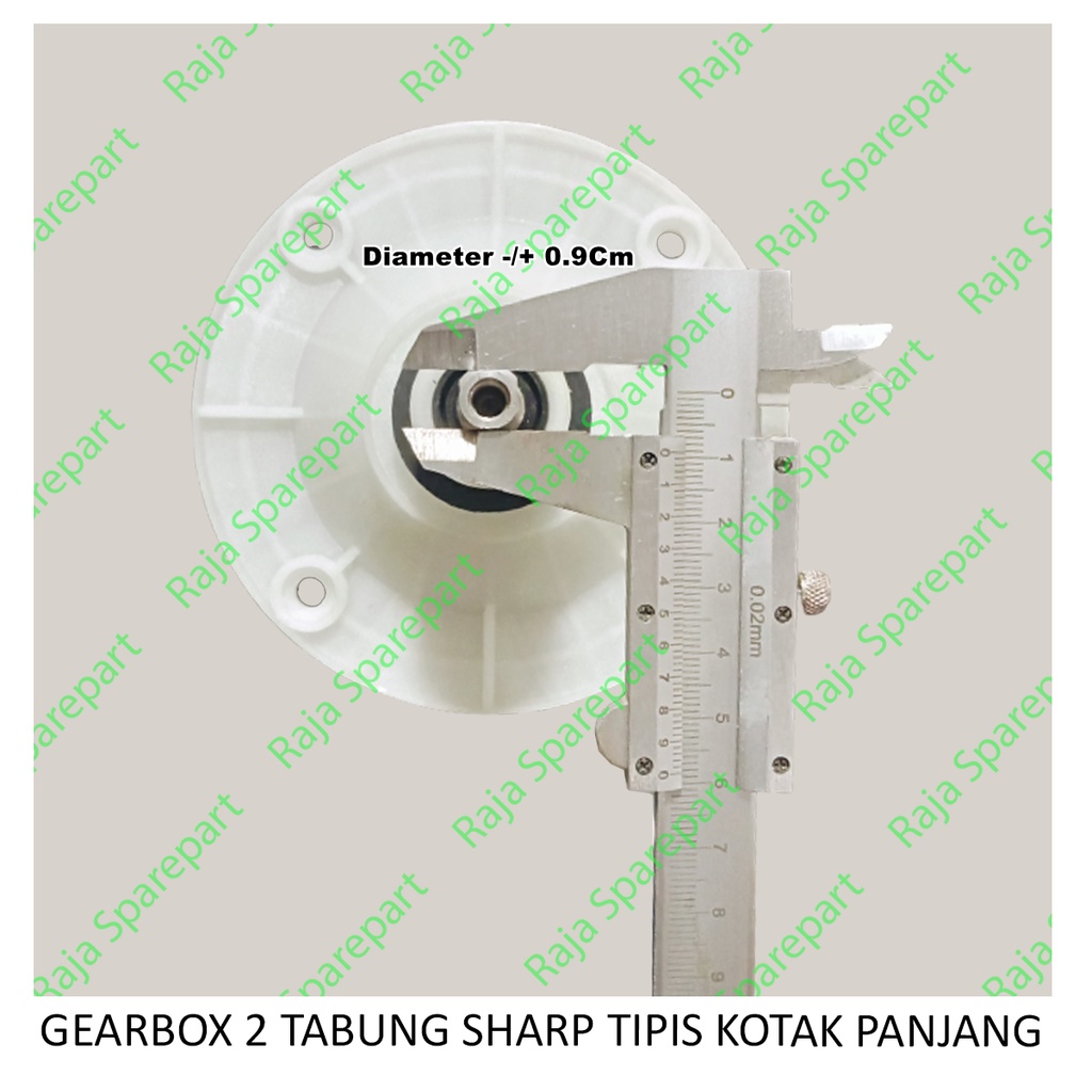 Gearbox Mesin Cuci 2 Tabung Sharp Tipis Kotak Panjang GB15 GHKJ