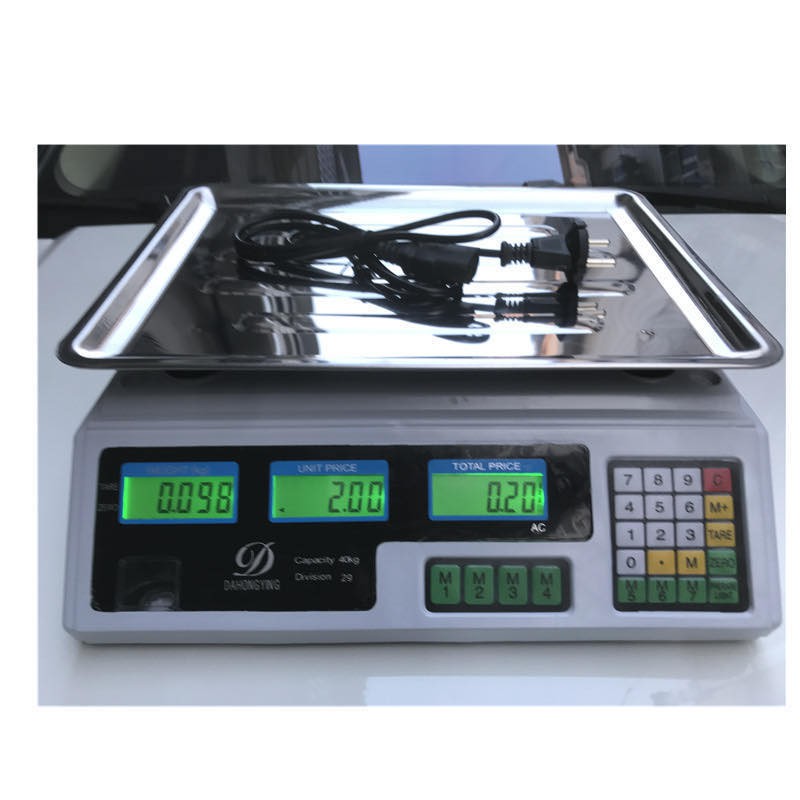 LCX Digital Computing Scale 40Kg Double Display / Timbangan Digital Perhitungan LSH