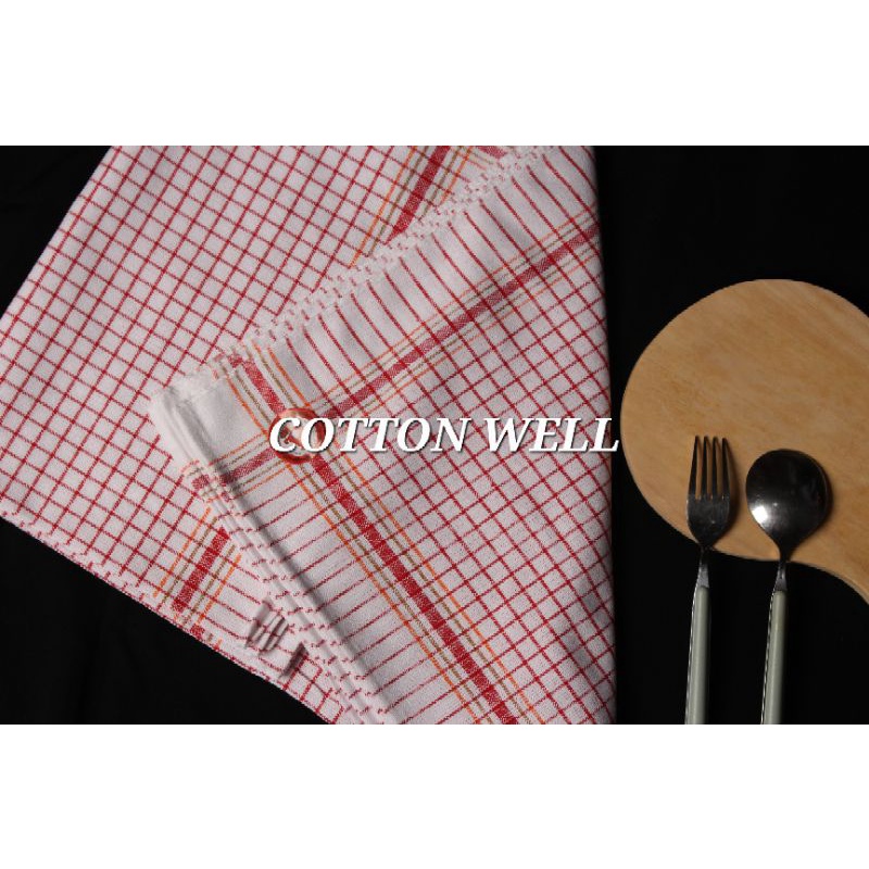Serbet Dapur Isi 12 pcs Serbet Jumbo Parwitex Lap Dapur Lap Jumbo Lap Tangan Serbet Jumbo Tebal Lap Gantung Kain Lap