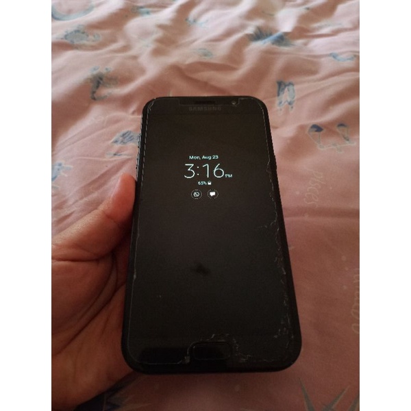 HP samsung A7 2017 second