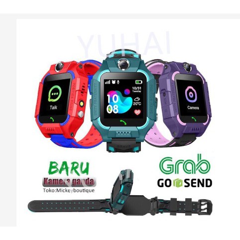 Z6 dua kamera&amp; z6 360# Anti Air Kids Smart Watch Anak SOS LBS Jam Tangan Pintar Menonton