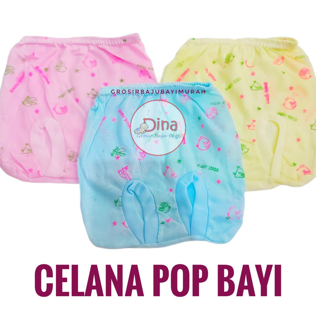 1 LUSIN celana bayi pop murah perlengkapan bayi baru lahir