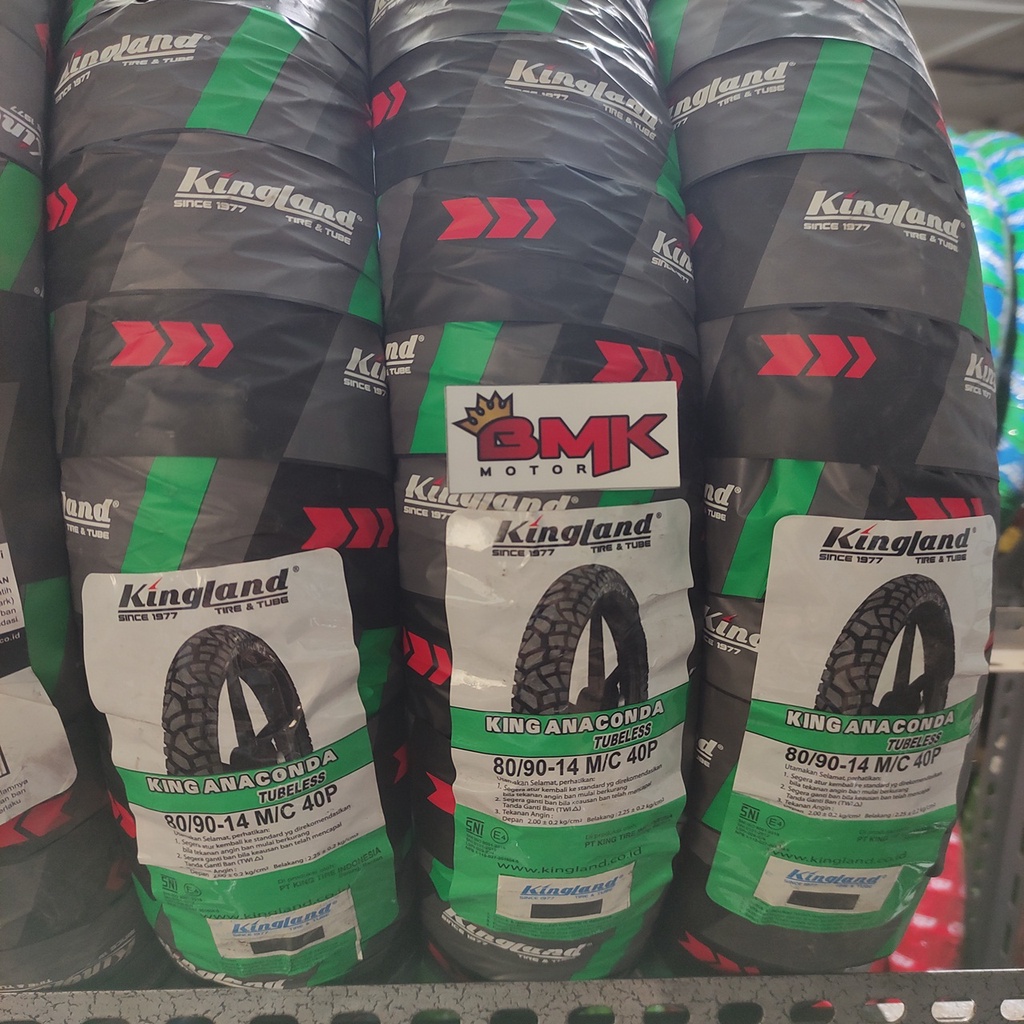 KINGLAND KING ANACONDA 80/90-14 TUBELESS