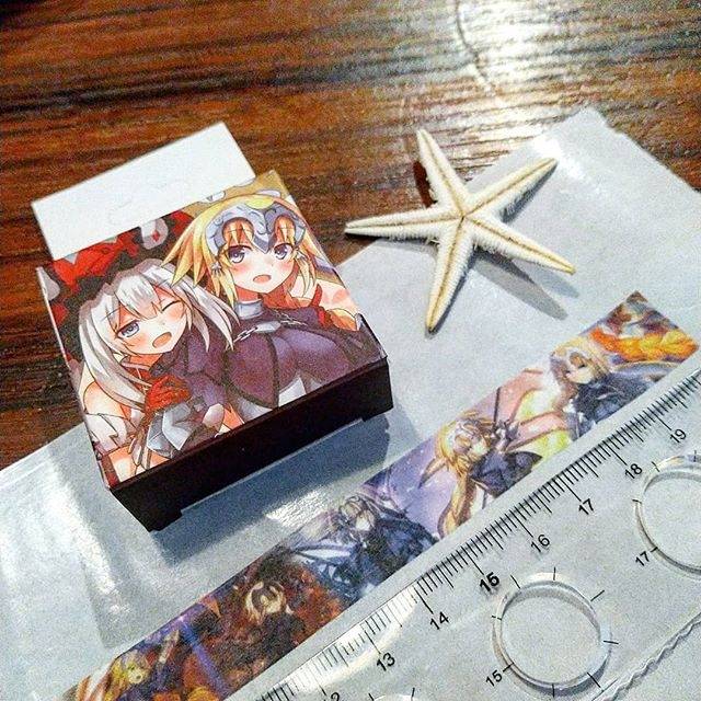 

Share Washitape Sample Anime Fate Saber 20cm x 1.5cm - Washi tape - Share Washitape versi bagi bagi