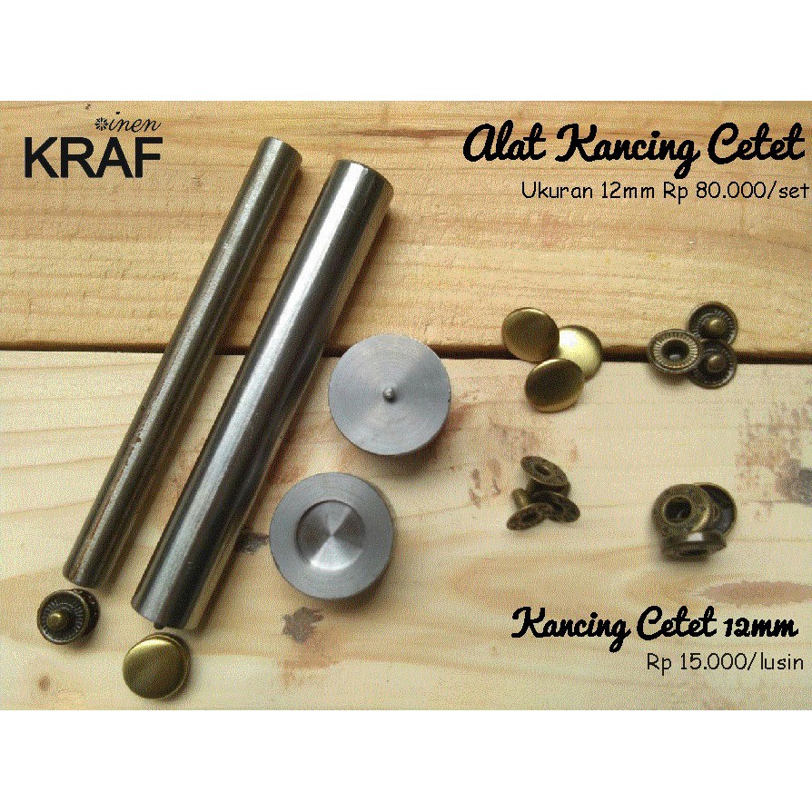 Alat Pasang kancing Cetet/ Snap Button