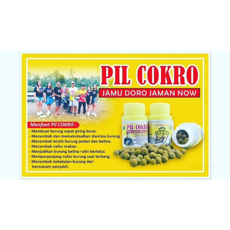 pil cokro/obat merpati/jamu merpati/vitamin merpati/doping merpati