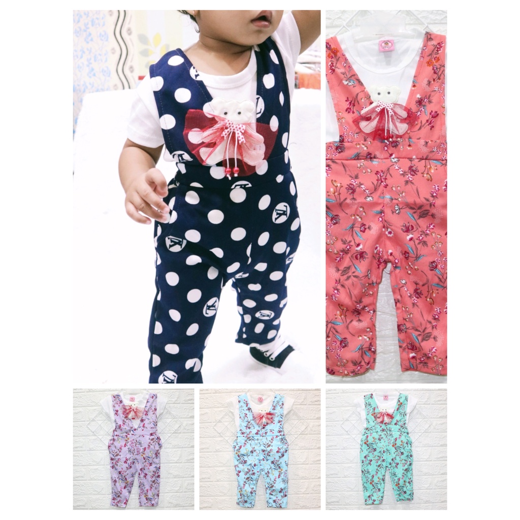 Setelan Baju Bayi Perempuan Usia 6 sampai 12 Bulan Baju Kodok Anak Perempuan Usia 1 sampai 2 Tahun S