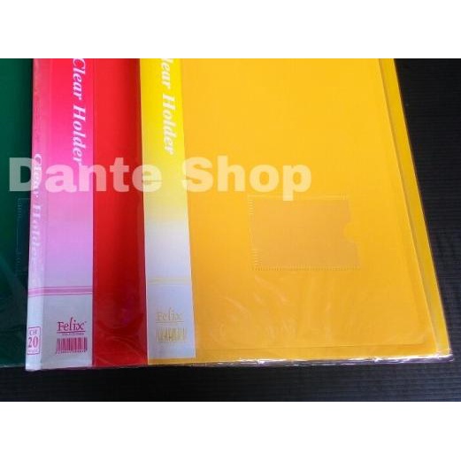 

ⅎ Clear Holder 20 Lembar - Hitam ➱