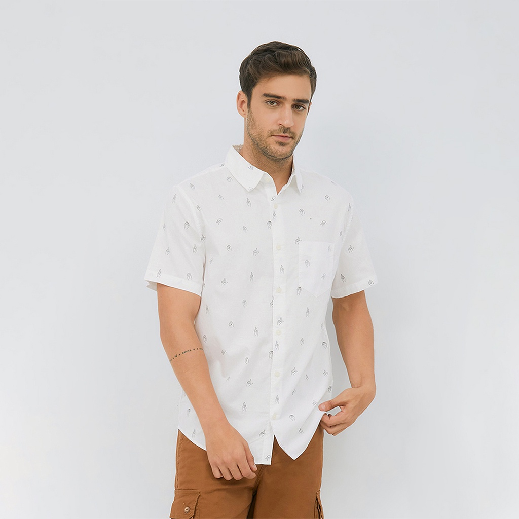 JOY SHADE  Men Kemeja Tangan Pendek FINGER Shirt by Aeropostale