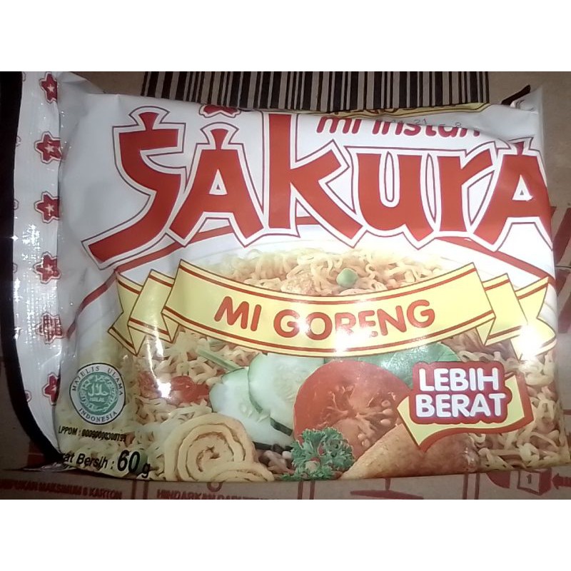 Mie Sakura goreng 1 dus