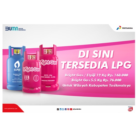 Banner harga Gas Bright Gas