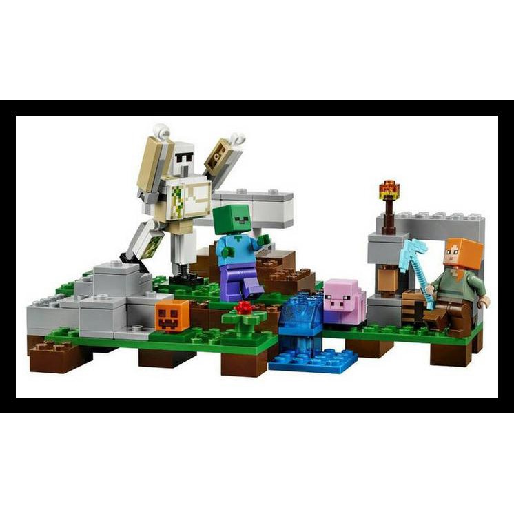 lego minecraft the iron golem