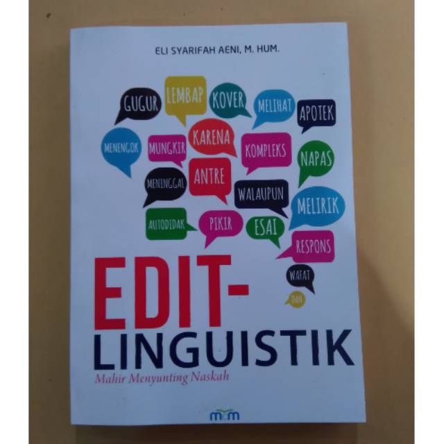 

BUKU EDIT LINGUISTIK MAHIR MENYUNTING NASKAH