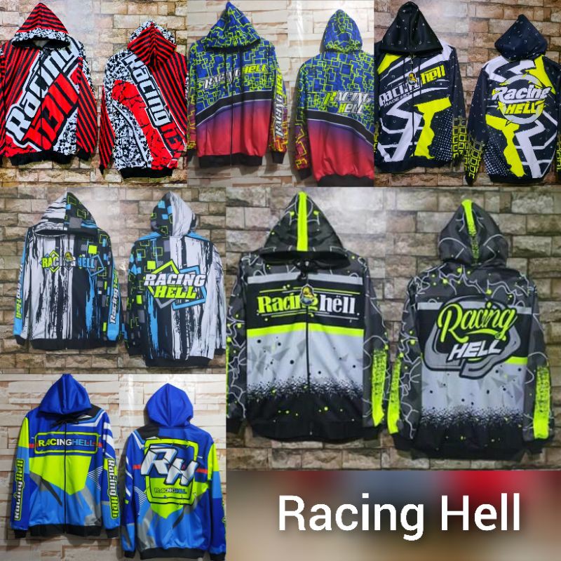 Jaket Racing  printing Racing  Dewasa
