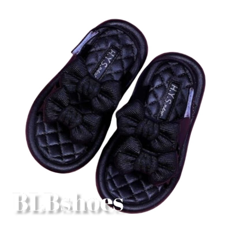 Sendal tali anak fariasi pita,Sandal jelly tali anak belakang terbaru nyaman.