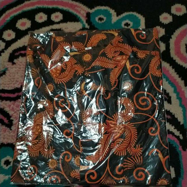 Batik Tunik Shibori Jumputan Terbaru All Size 106cm / Hrb026 Yelbor Navbor / Biru Putih / Original..