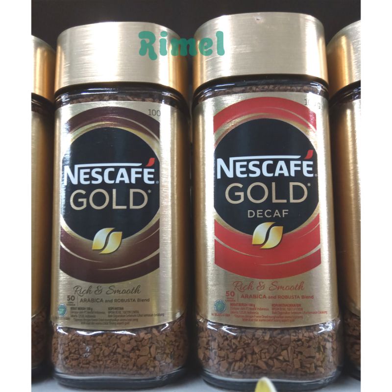 Nescafe Gold 100gr gelas kaca